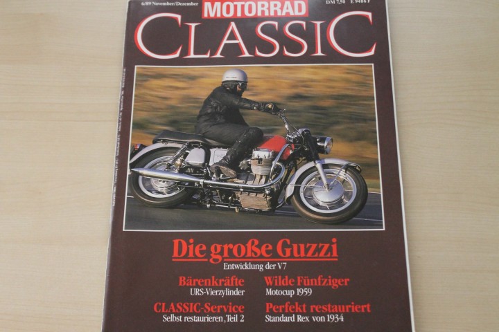 Motorrad Classic 06/1989